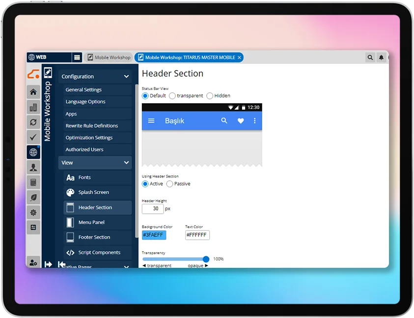 Android  Management Panel