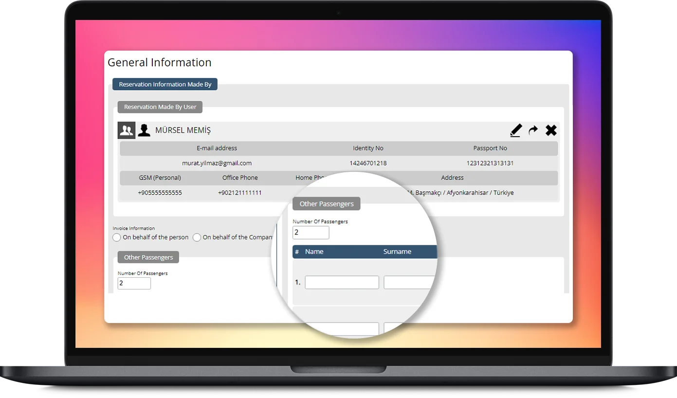 Transfer Reservation Management