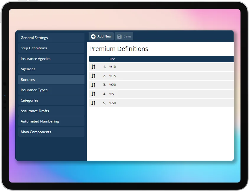 Premium Configurations