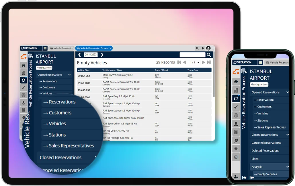 Transfer Reservation Management